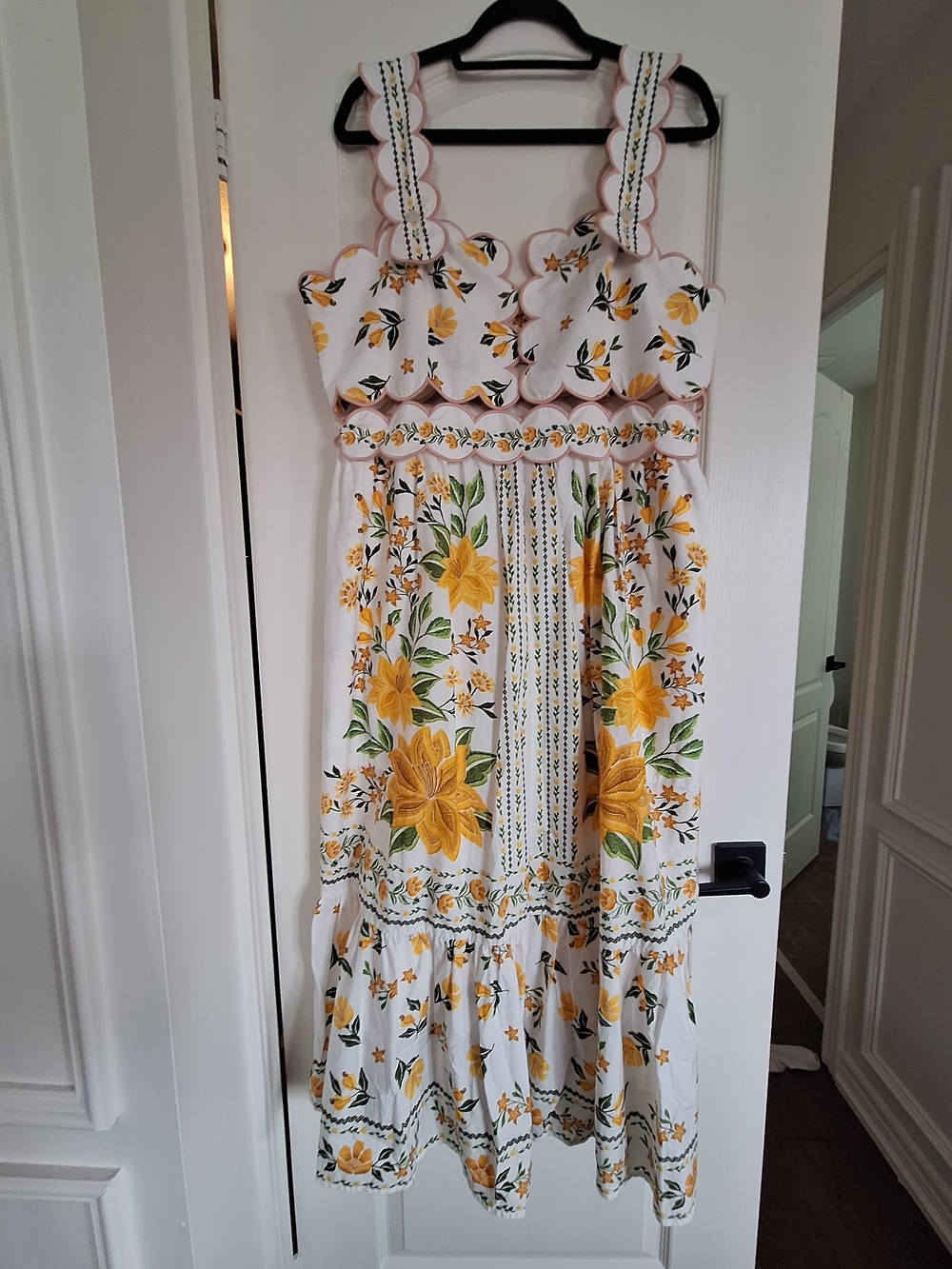 Farm Rio X Anthropology Scallop Dress